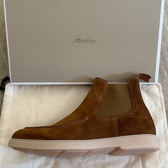 Aurélien City Chelsea Boots; Caramel; Size 41(US 8-8.5) main image 4